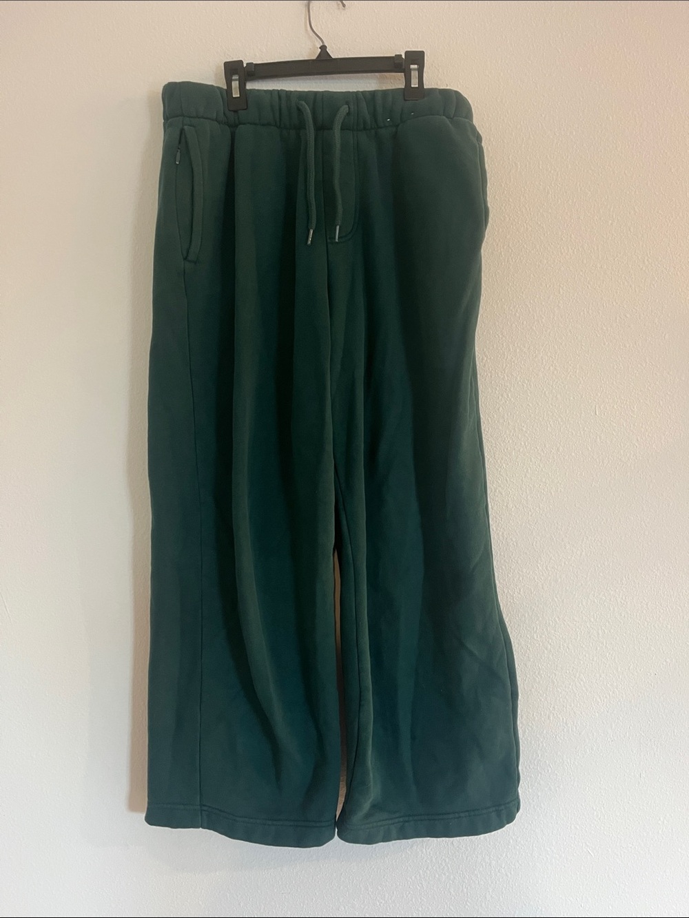Hollister Green Baggy Sweatpants